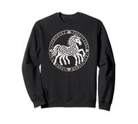 Sleipnir Cheval Odin Huit Pattes équitation mythologie Nordique Sweatshirt