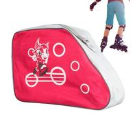 Sleit Shoe Pocket Popking Portable Roller Skate Bag Practice Sac en ligne avec design respirant, rangement pour patins à glace, chaussures à rouleaux et accessoires de patinage