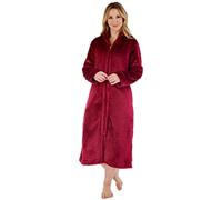 Slenderella HC4340 Women's Raspberry Dressing Gown Large