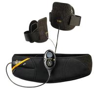 Slendertone Pack Homme - Ceinture Abdominale Abs7 + Brassards Tonifiants Bras | EMS Électrostimulation | 13 Programmes | Télécommande Rechargeable