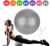 Slep-Ballon Pilates 25 Cm, Balle Fitness, Ballon Paille, Petit Pilates Ball Plastique, Swiss Ball De Gym Yoga Grossesse Siege Bureau, Formation De Base & Thérapie Physique & Améliorer L'équilibre