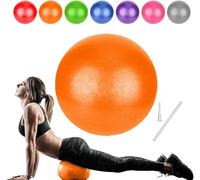 Slep-Ballon Pilates 25 Cm, Balle Fitness, Ballon Paille, Petit Pilates Ball Plastique, Swiss Ball De Gym Yoga Grossesse Siege Bureau, Formation De Base & Thérapie Physique & Améliorer L'équilibre