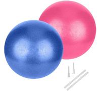 Slep-Ballon Pilates 25 Cm, Balle Fitness, Ballon Paille, Petit Pilates Ball Plastique, Swiss Ball De Gym Yoga Grossesse Siege Bureau, Formation De Base & Thérapie Physique & Améliorer L'équilibre