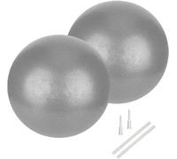 Slep-Ballon Pilates 25 Cm, Balle Fitness, Ballon Paille, Petit Pilates Ball Plastique, Swiss Ball De Gym Yoga Grossesse Siege Bureau, Formation De Base & Thérapie Physique & Améliorer L'équilibre
