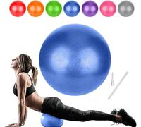 Slep-Ballon Pilates 25 Cm, Balle Fitness, Ballon Paille, Petit Pilates Ball Plastique, Swiss Ball De Gym Yoga Grossesse Siege Bureau, Formation De Base & Thérapie Physique & Améliorer L'équilibre