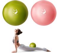 Slep-Ballon Pilates Petite,23 Cm Anti-Slip Ballon De Gymnastique Avec Paille De Gonflage,Soft Yoga Ball Équilibre Pour Seniors Thérapie,Fitness,Entraînement À L'équilibre