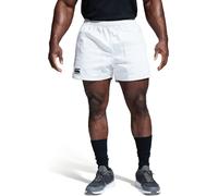 Slep-Canterbury Men's Professional Cotton Shorts, Rugby Short, Internal Drawstring & Pockets, Gym/Training Short Men's Professional Cotton Short - Black, Large