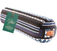 Slep-Coussin Cylindrique Pour Yoga 68cm X 22cm Remplissage D'épeautre Bio Ou De Cosses De Sarrasin Bio Housse Lavable Coussin De Yoga & Siège De Méditation Coussin Zafu Pour Yin Yoga