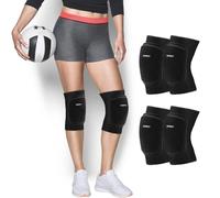 Slep-Genouillère Danse Enfant 2 Paires, Genouillère Handball Enfant, Souple Protege Genoux Sport Pour Football Skate Vtt Yoga Hip Hop Patinage