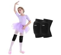 Slep-Genouillere Danse Pour Enfant,Elastique Genouillère Volleyball,Protection Roller Garçons,Souple Protege Genoux Sport Pour Handball Football Skate Vtt Yoga Hip Hop Patinage,S