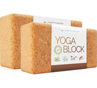 Slep-L'original De - Lot De 2 Blocs De Yoga - 100% Naturel - Hatha Klotz Aussi Pour Les Débutants Méditation & Pilates, Accessoires De Fitness, Aides Pour Le Yoga, Blocs De Yoga 65 Mm 2-Pack