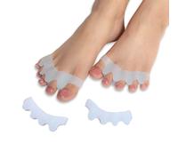 Slep-Silicone Toe Separator For Feet Gel Pads Big Toe Corrector Straightener For Bunions Yoga Stretcher Hammer Toe Bunion