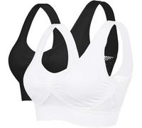 Slep-Soutien-Gorge Quotidien Doux Femmes Large Bretelles Brassière Sans Couture Sommeil Avec Coussin Amovible Rembourré Respirant Pour Yoga Plus Taille