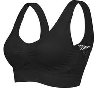 Slep-Soutien-Gorge Quotidien Doux Femmes Large Bretelles Brassière Sans Couture Sommeil Avec Coussin Amovible Rembourré Respirant Pour Yoga Plus Taille