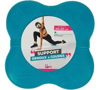 Slep-- Support De Yoga, Pad Yoga Pour Genoux Et Poignets - Anti-Dérapant - Léger: 100g - Dimensions: 20x20cm - Aide Pour Les Postures D'appuis De Yoga - Limite La Sensation De Douleurs