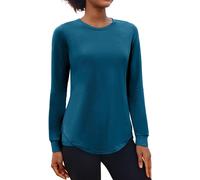 Slep-T-Shirt De Sport À Manches Longues Pour Femme Haut Fonctionnel Respirant À Manches Longues Pour Sport Gym Yoga Haut De Course Automne S-Xxl