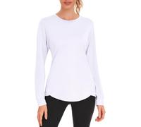 Slep-T-Shirt De Sport À Manches Longues Pour Femme Haut Fonctionnel Respirant À Manches Longues Pour Sport Gym Yoga Haut De Course Automne S-Xxl