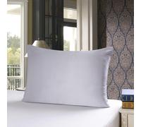 Slep-Taie D'oreiller En Soie, 100% Soie De Mûrier Naturelle 19 Momme, Deux Faces En Soie, Certifiée Oeko-Tex, Douce Pour La Peau Et Les Cheveux, 1 Unité,40x70cm,Gris Argenté