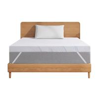 Sleremind Surmatelas 90x190 cm Épaisseur 7,5cm - Mousse à Mémoire de Forme,Housse Amovible Lavable, Design Antidérapant