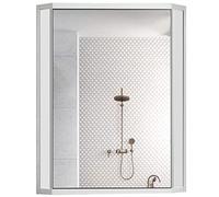 SLGGPJBU Armoire à miroir pour salle de bain, armoire de rangement murale, armoire de salle de bain, décoration d'intérieur, étagère de rangement ouverte, miroir de maquillage, armoire murale