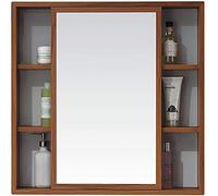 SLGGPJBU Armoire de Rangement Mural Armoire de Salle de Bains Miroir Mural Miroir Maison Armoire de Rangement Miroir Salle de Bain Mural 60x12