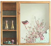 SLGGPJBU Armoire de salle de bain - Armoire de rangement murale - Miroir de salle de bain - Miroir de salle de bain mural - 60 x 13 x 60 cm