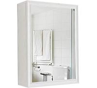 SLGGPJBU Armoire de salle de bain avec miroir, armoire de salle de bain murale pour la maison ou l'hôtel, armoire de salle de bain miroir murale à suspendre armoire de rangement