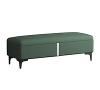 SLGGPJBU Banc de rangement Ottomane Ottomane avec compartiment de rangement, décoration rembourrée en tissu technique, repose-pieds pour salon, entrée ou chambre à coucher