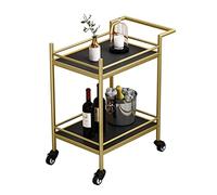 SLGGPJBU Chariot de cuisine avec des roues pour des restaurants et des hôtels, chariot de rangement multifonctionnel