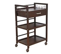 SLGGPJBU Chariot de rangement de cuisine avec tiroirs, étagères multi-usages, étagère de rangement Couleur : 50, 35, 85 cm
