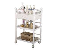 SLGGPJBU Chariot de rangement de cuisine avec tiroirs, étagères multi-usages, étagère de rangement Couleur : 50, 35, 85 cm