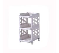 SLGGPJBU Chariot de rangement de cuisine - Chariot de rangement mobile en polypropylène