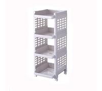 SLGGPJBU Chariot de rangement de cuisine - Chariot de rangement mobile en polypropylène