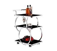 SLGGPJBU Chariot de rangement pour cuisine, salle à manger, hôtel, chariot de rangement mobile multicouche pour thé, dessert, bar, café, restaurant spécial