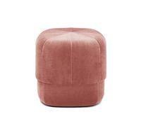 SLGGPJBU Ottoman rembourré en velours, tabouret rond, repose-pieds élégant pour salon, chambre à coucher, siège supplémentaire et plateau de table basse douce