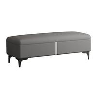 SLGGPJBU Ottomans Ottomans Banc de rangement avec rangement, décor rembourré en tissu technique, repose-pieds pour salon, entrée ou chambre à coucher