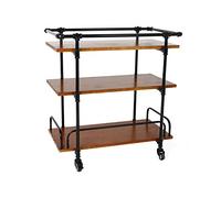 SLGGPJBU Présentoir de table d'appoint pour légumes, cuisine, chariot utilitaire, chariot de bar, chariots de service, buffet, étagère de cuisine, 2 styles