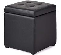 SLGGPJBU Repose-pieds et poufs avec rangement, boîtes cubiques en polyuréthane, tabourets de salon avec antidérapant pour salon, chambre à coucher