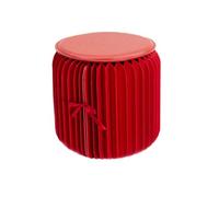 SLGGPJBU Repose-pieds ottoman pliable, rond, imperméable et très résistant, décoratif, tabouret pour canapé, table basse, tabouret pour salon, kaki
