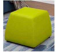SLGGPJBU Repose-pieds pliable pour pieds de repos, tabouret de rangement, tabouret multifonction trapézoïdal en cuir, tabouret de canapé, tabouret rembourré