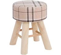 SLGGPJBU Repose-pieds pour le rangement des pieds de repos, tabouret à chaussures, tabouret de petit tabouret en bois massif, tabouret de chaise multifonction rembourré pour la maison