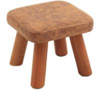 SLGGPJBU Repose-pieds pour se reposer - Banc à chaussures - Housse amovible - Siège confortable - Pieds en bois - Chaise rembourrée multifonction