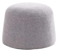 SLGGPJBU Repose-pieds, repose-pieds, tabouret bas rembourré - Repose-pieds - Portable - Maquillage - Banc de vanité - Chaise de pique-nique - Polyvalent - Peu encombrant - Gris confortable