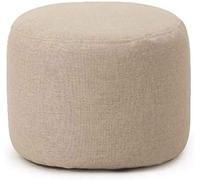 SLGGPJBU Repose-pieds, tabouret de coiffeuse, repose-pieds moderne, pour la maison, le salon, le canapé, le banc, banc à chaussures, rond, en tissu, 37 × 24 cm