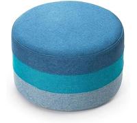 SLGGPJBU Repose-pieds, tabouret de rangement, tabouret de rangement, chaise ronde colorée, repose-pieds rembourré plat, confortable, tabouret de canapé pour la maison