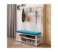 SLGGPJBU Stable Me Porte-chaussures 4 en 1 avec crochets de suspension, étagère à vêtements, étagère à chaussures