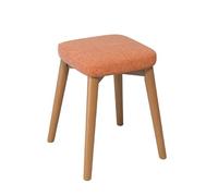 SLGGPJBU Tabouret Chaise avec Rangement Repose-Pieds Tabouret Chaise Repose-Pieds Réglable avec 4 Pieds en Bois Chaise Maison pour Restaurant Salon Chambre Bureau Canapé Tabouret Maquillage Tabouret 3