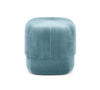 SLGGPJBU Tabouret ottoman rond en velours doux rembourré, idéal pour salon, chambre à coucher, 40 x 40 x 46 cm