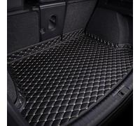 SLGYS Voiture Cuir Tapis de Coffre pour Compatible avec Lexus LBX 2WD 2024-, Coffre Cargaison Tapis de Doublure Protection Accessoires,Black Beige