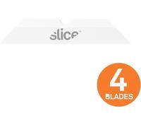 Slice 10408 Lames de rechange en céramique, coins pointues 4 pc(s)